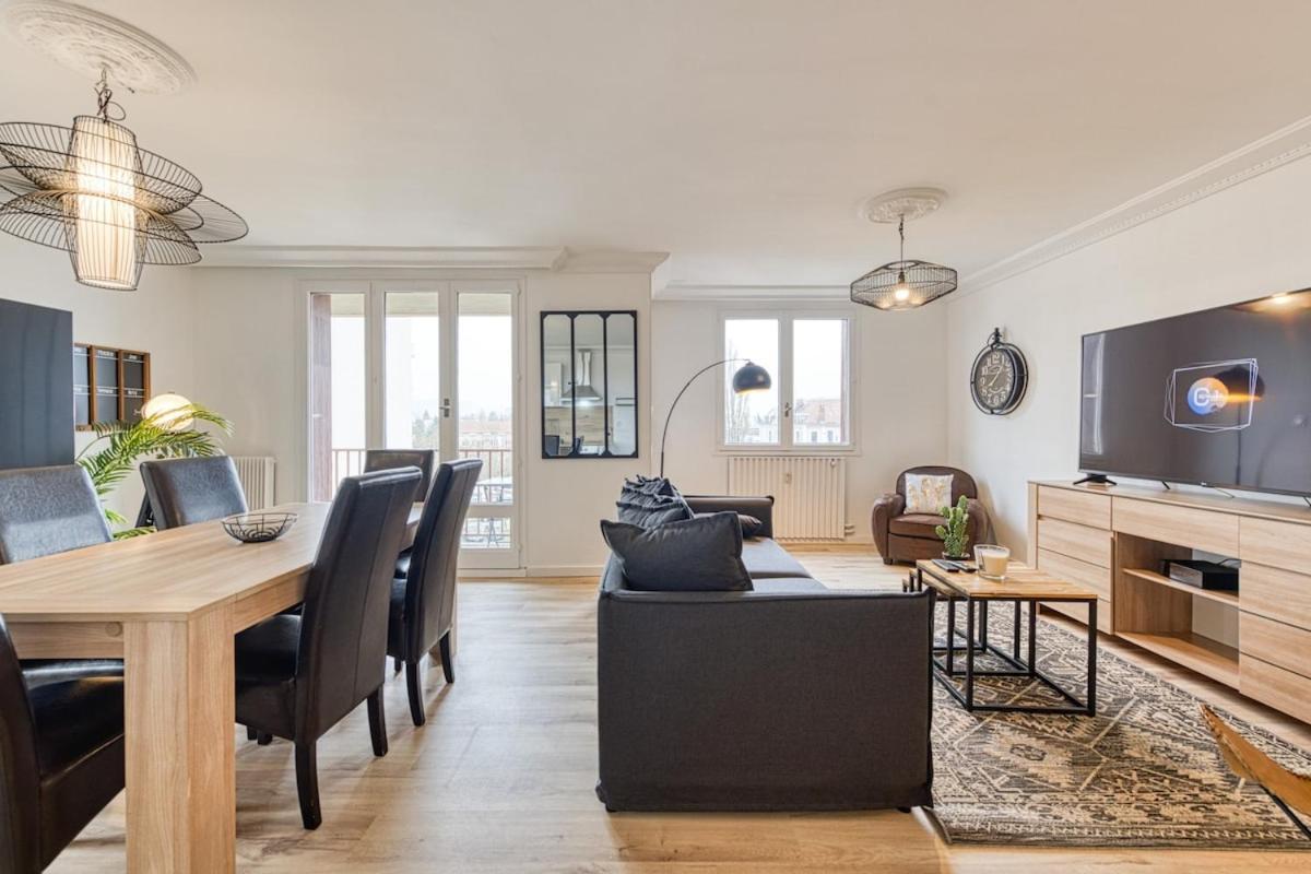 Magnificent Apartment, 4 Bedrooms, Fiber Wifi Grenoble Zewnętrze zdjęcie