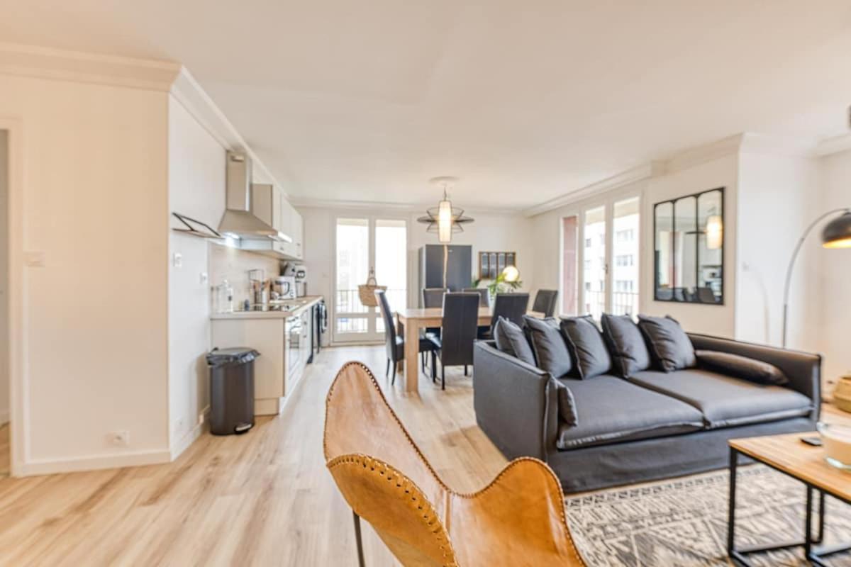 Magnificent Apartment, 4 Bedrooms, Fiber Wifi Grenoble Zewnętrze zdjęcie