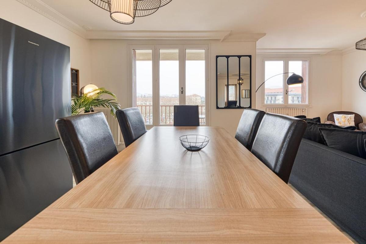 Magnificent Apartment, 4 Bedrooms, Fiber Wifi Grenoble Zewnętrze zdjęcie