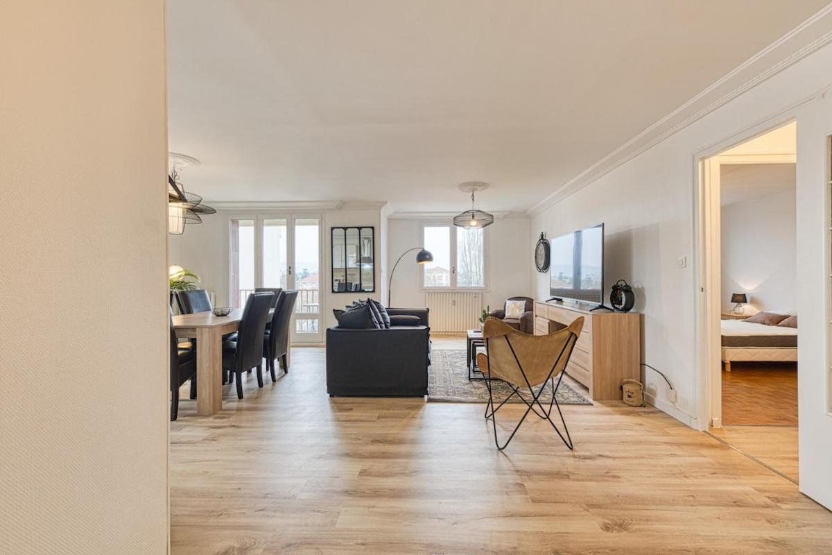 Magnificent Apartment, 4 Bedrooms, Fiber Wifi Grenoble Zewnętrze zdjęcie